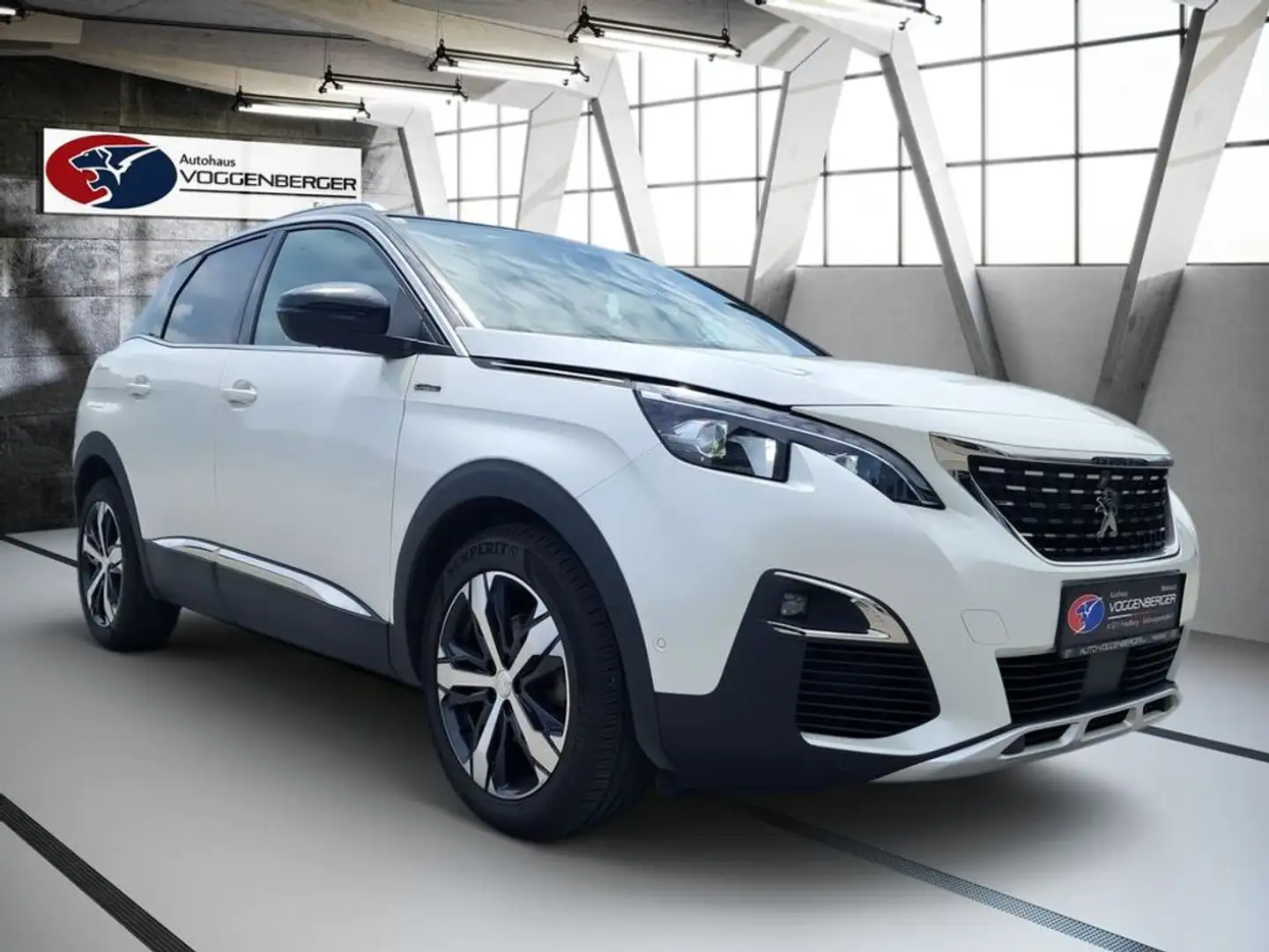 Peugeot 3008 GT Line+AHK+SH+360°Cam+Keyless Blanc - 2