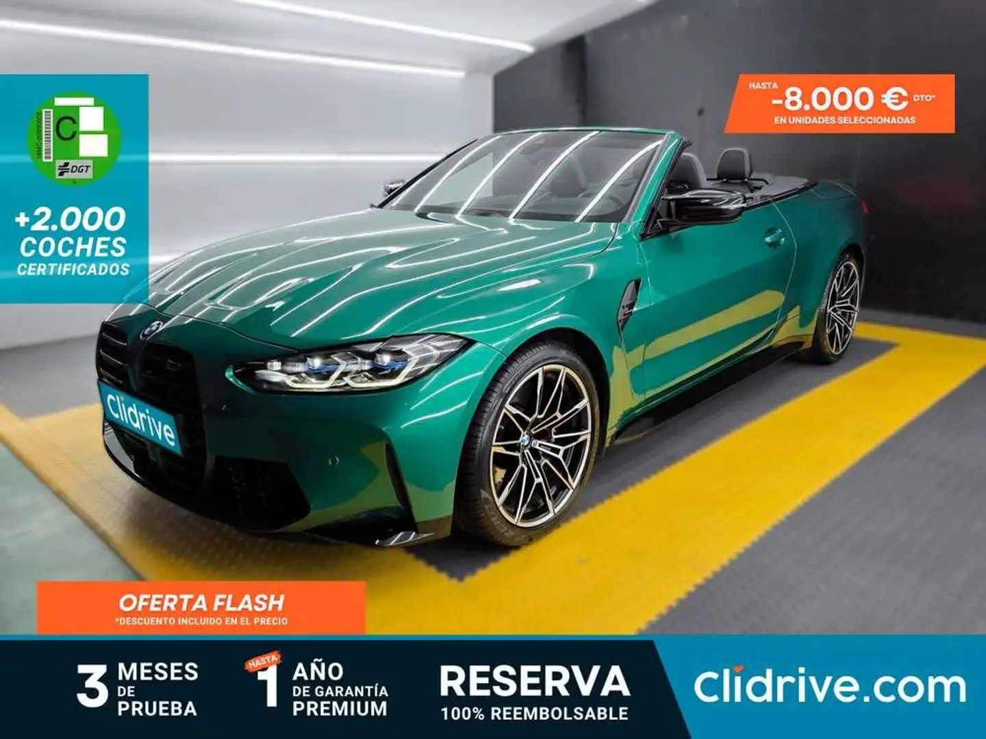BMW M4 Cabrio Competition xDrive Verde - 1