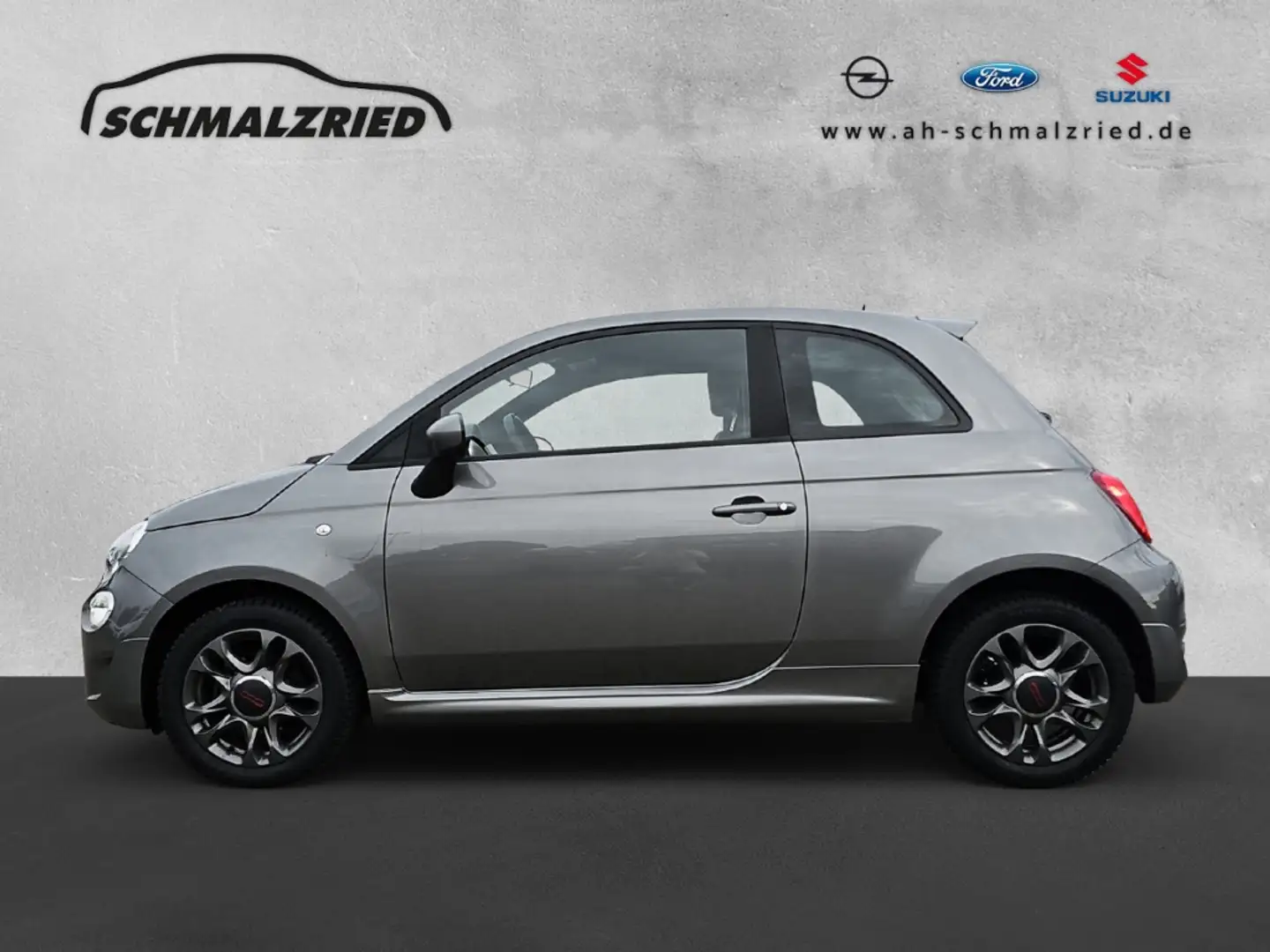 Fiat 500 Sport 1.2 Sportpaket Apple CarPlay Android Auto Mu Grau - 2
