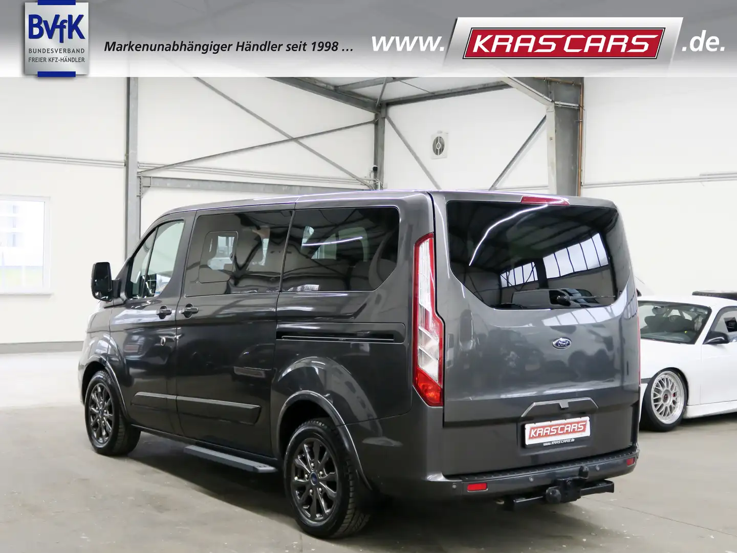 Ford Tourneo Custom 320 L1 Titanium X Autom. 1. Hand*20'Alu*Leder Grau - 2