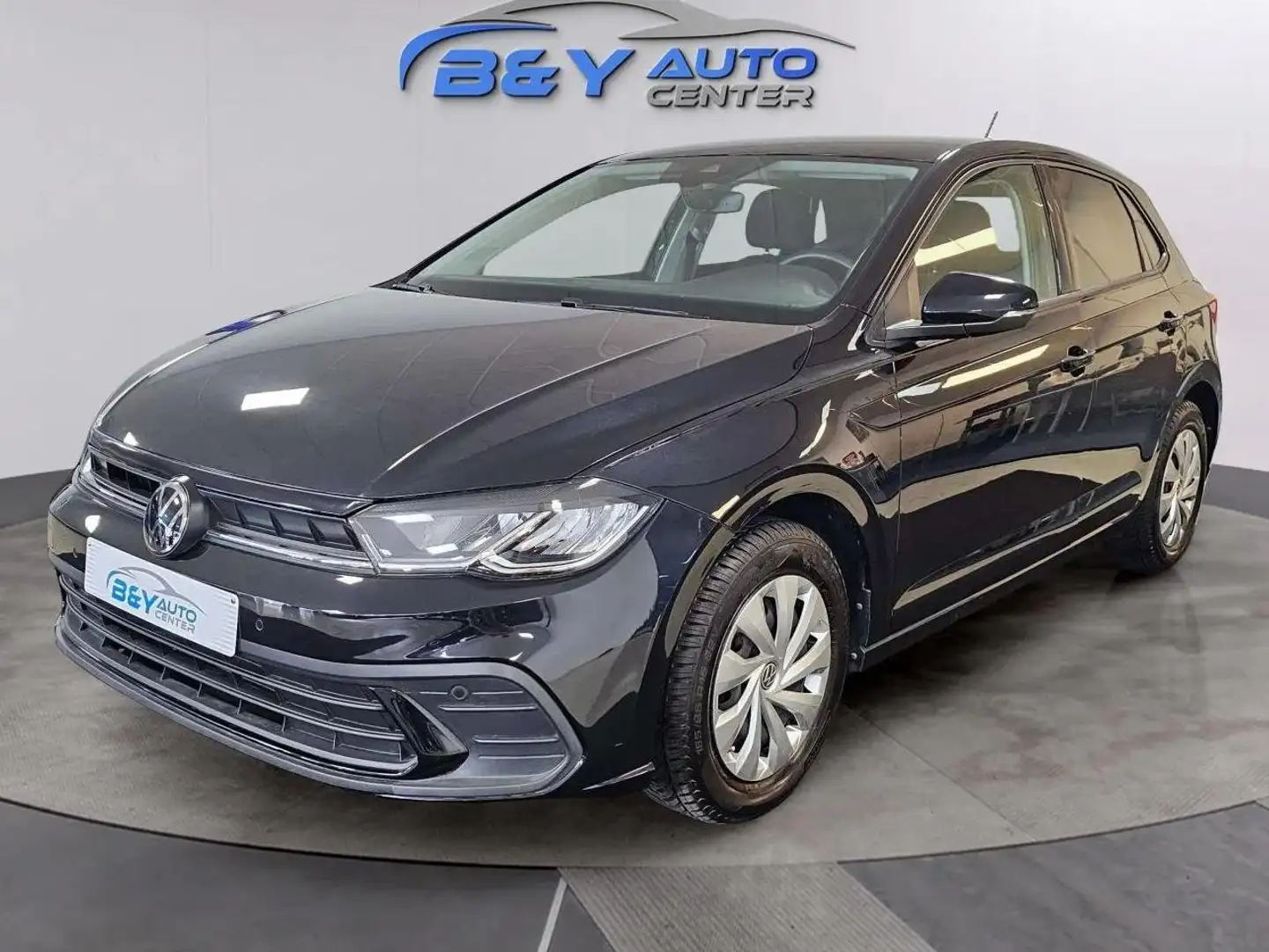 Volkswagen Polo 1.0 TSI Style DSG+Camera+Carplay+GPS Zwart - 1