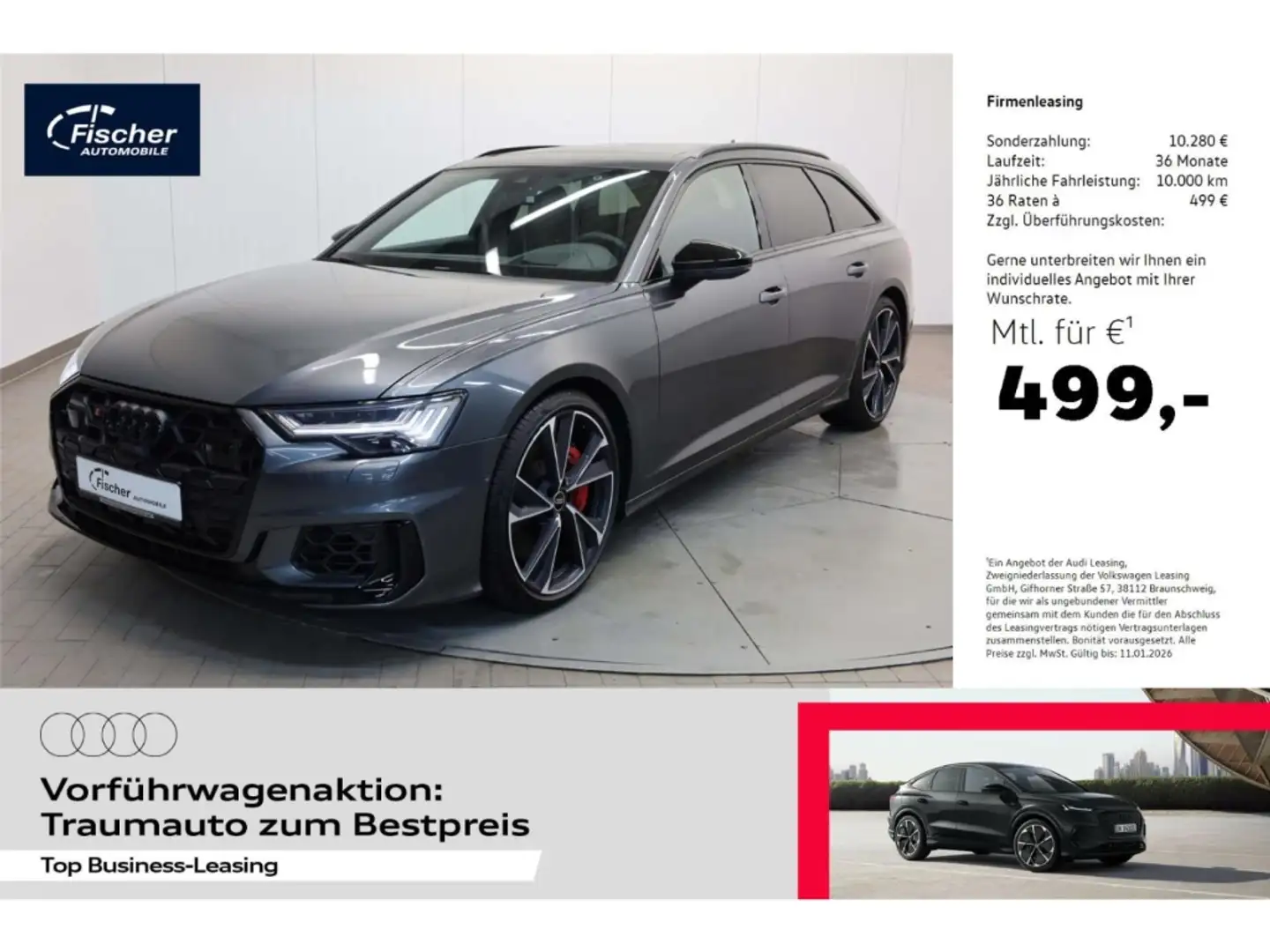 Audi S6 Avant TDI quattro Gri - 1