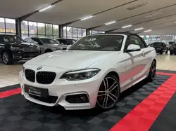Bmw 220 i Cabrio M Sport*LEDER ROT*LED*KAMERA*HARMAN