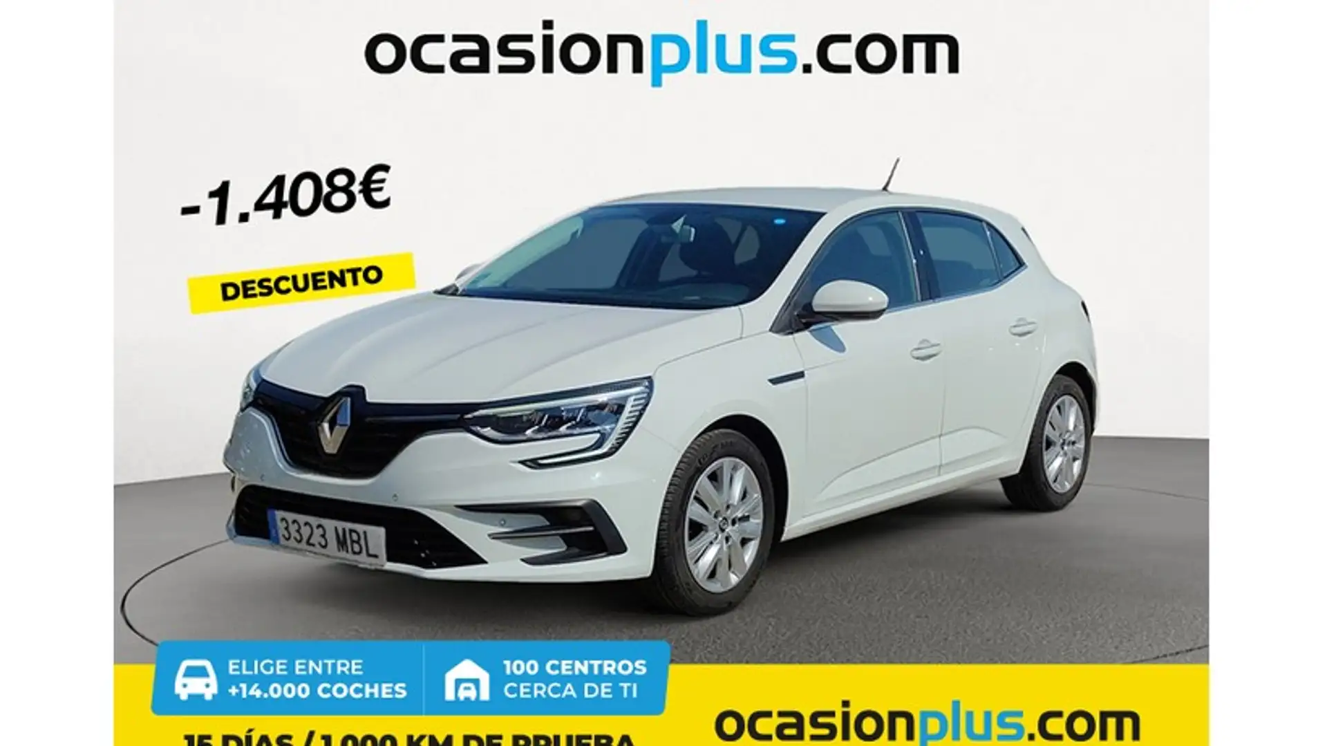 Renault Megane 1.5dCi Blue Equilibre 85kW Blanco - 1