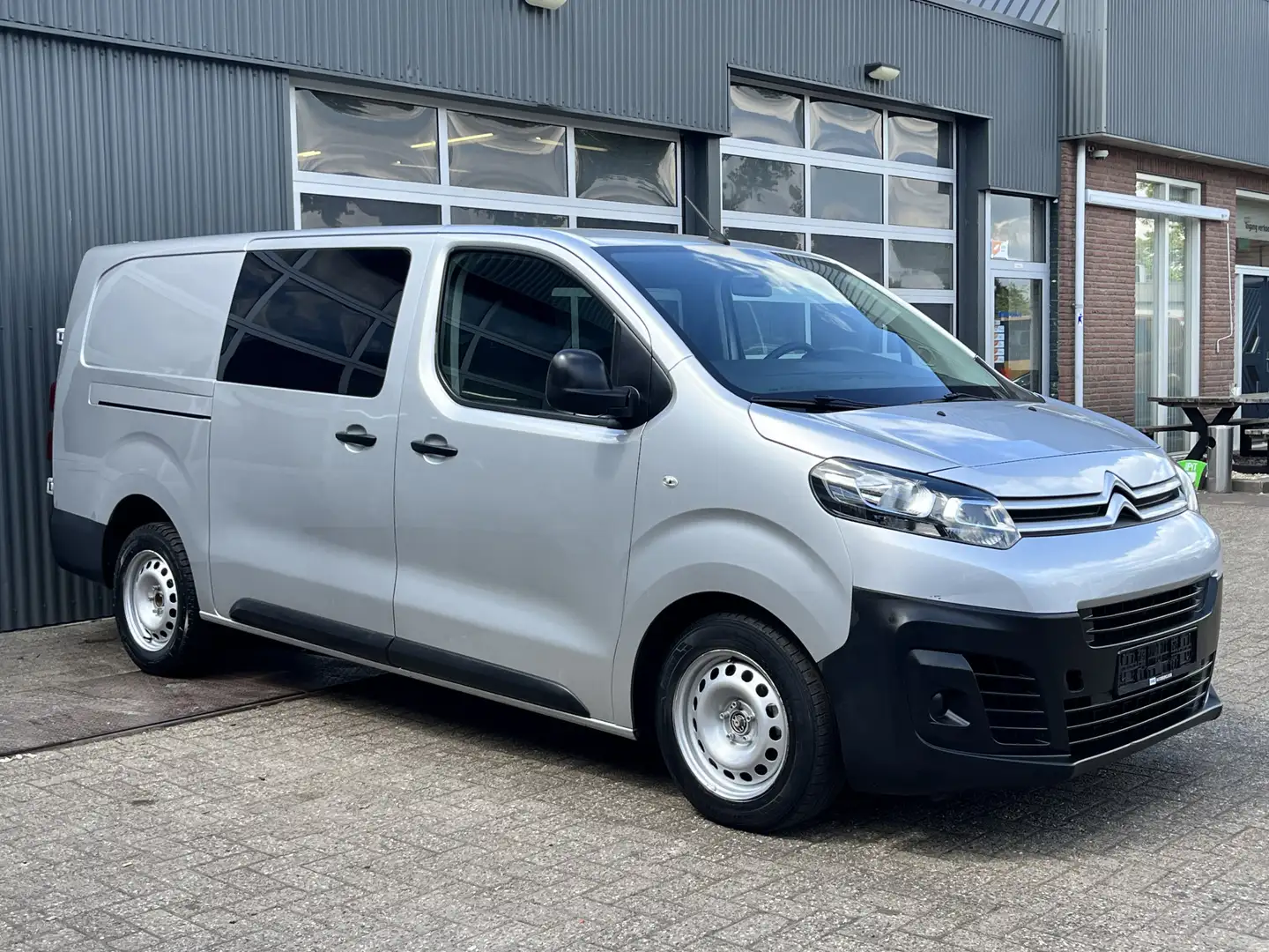 Citroen Jumpy 2.0 HDI 120 DC XL BTW en BPM vrij!! Airco Cruise c Gris - 1