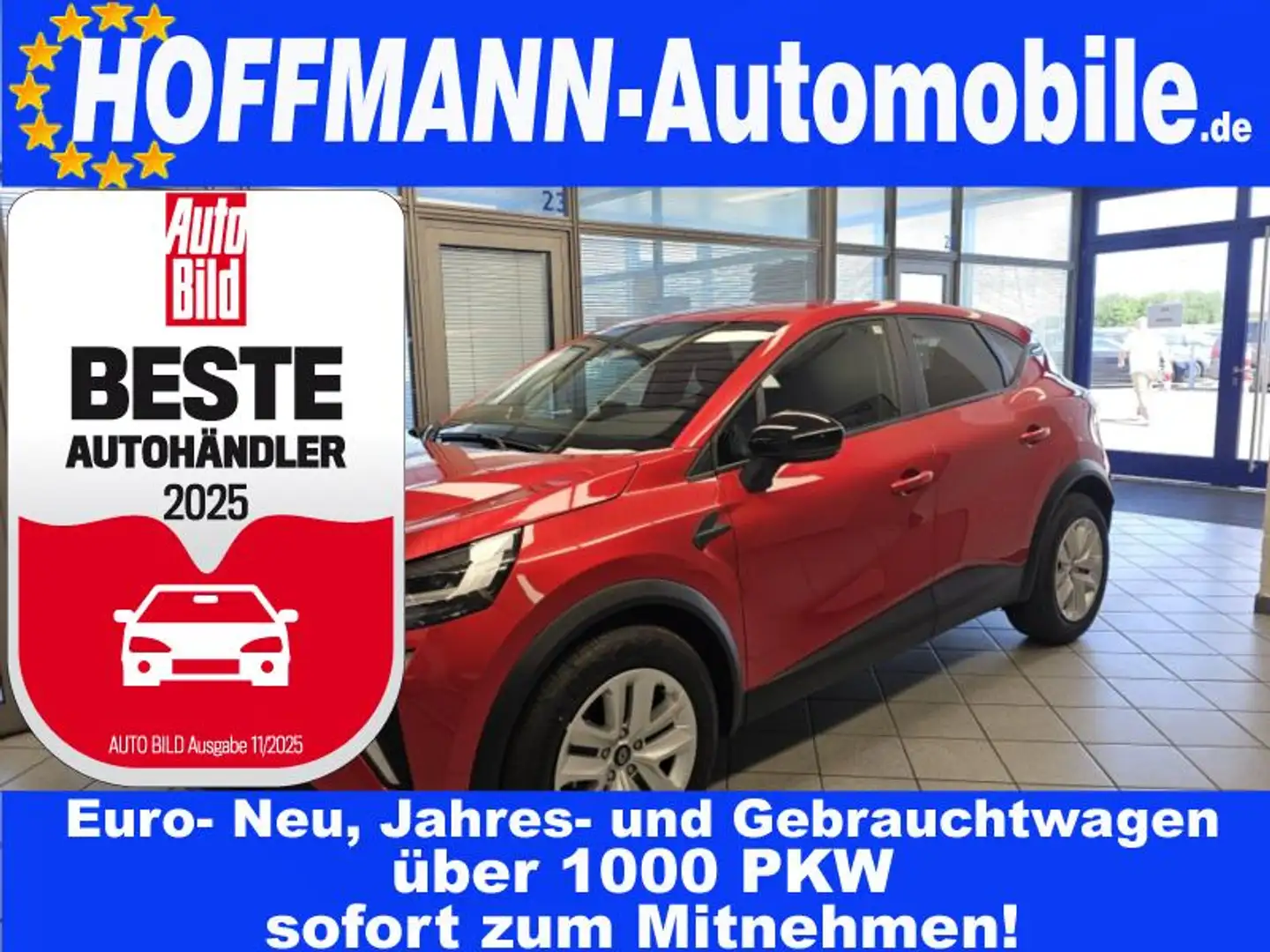 Renault Captur Evolution PDC,Kamera,Sitzhzg.,Met. Rot - 1
