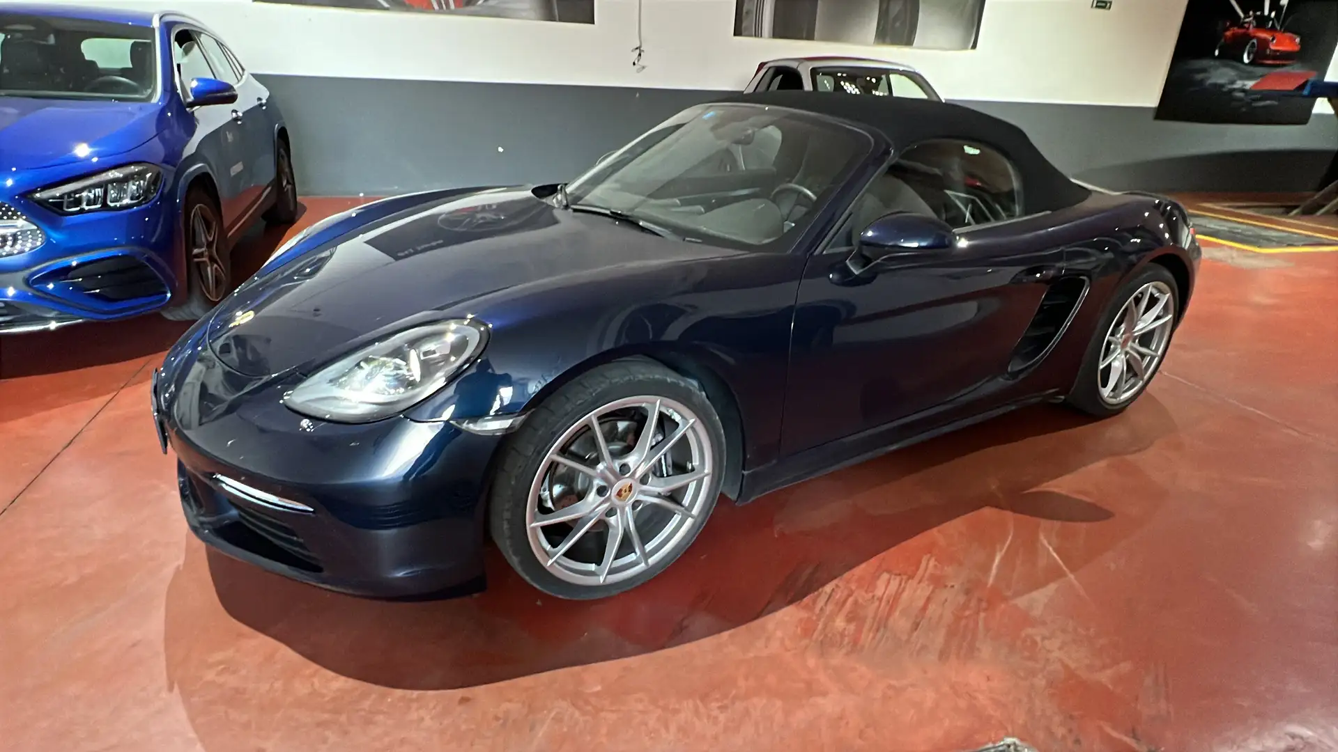 Porsche Boxster 718 2.0 300cv pdk KM 31.000 TAGLIANDI PORSCHE Blu/Azzurro - 1