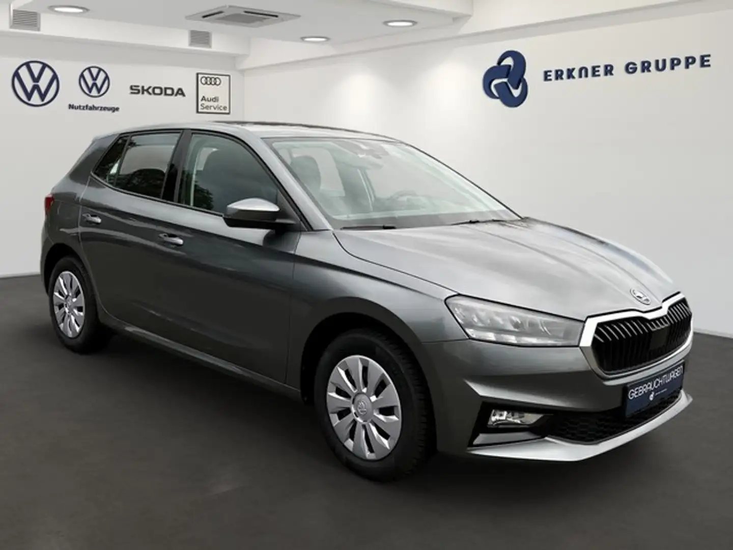 Skoda Fabia 1.0TSI DSG Selection LED+TEMPOMAT+DIGIDISPL+++ Gris - 2