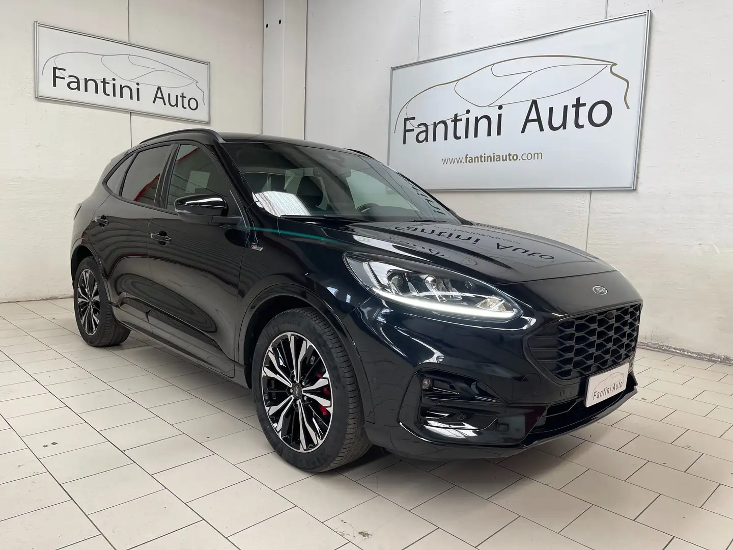 Ford Kuga ST-Line 2.5 hybrid auto-Ok Neopat-Dettagli in Bio Nero - 1