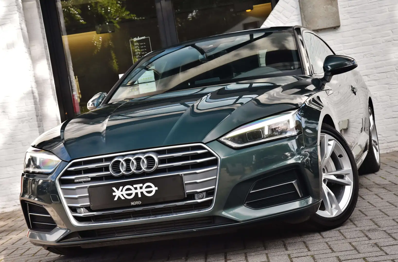 Audi A5 2.0TFSI MHEV QUATTRO SPORT S TRONIC Grün - 1