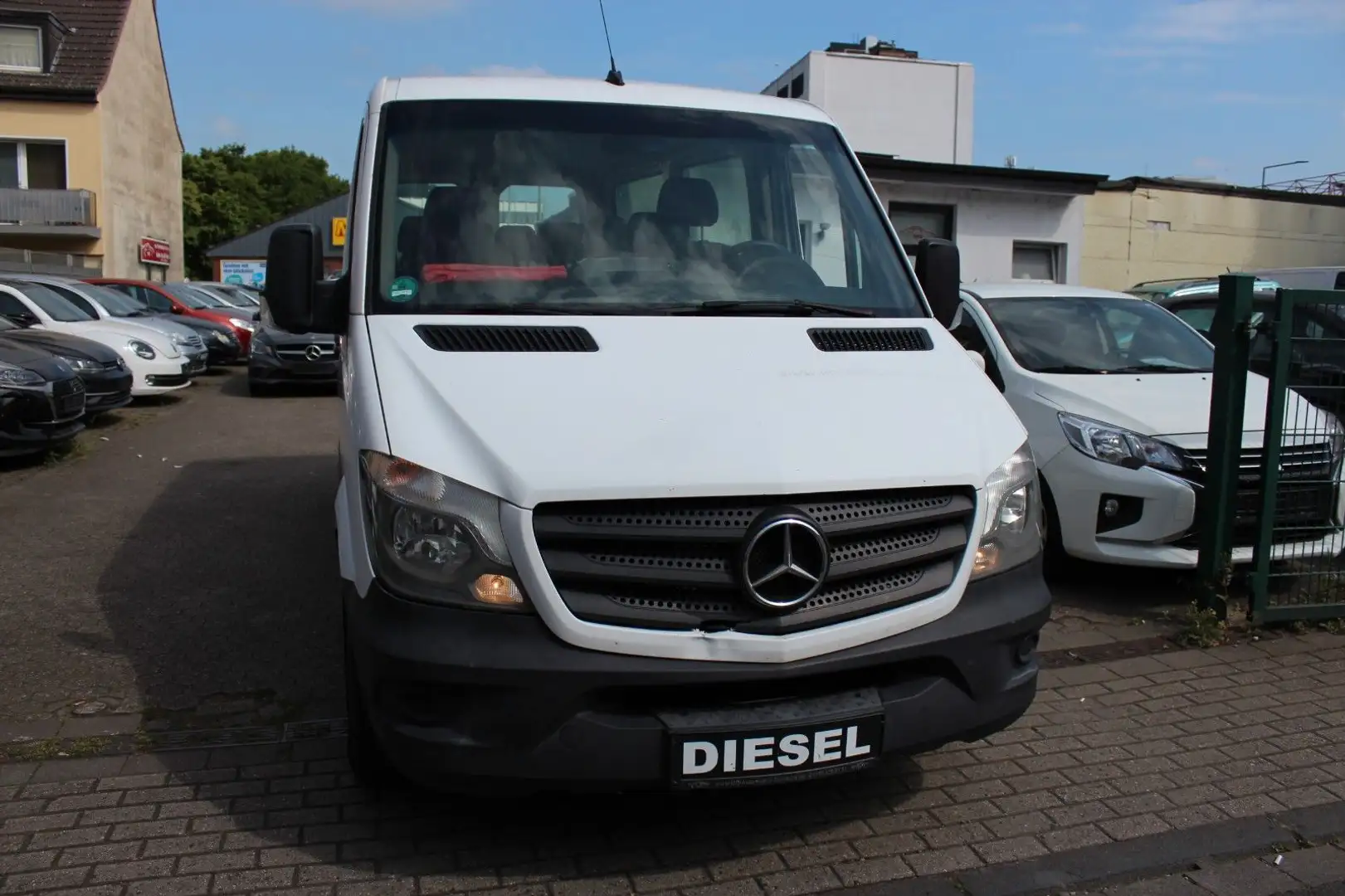Mercedes-Benz Sprinter II  316 CDI/8 Sitzer/Ahk./Temp./Klima Weiß - 2