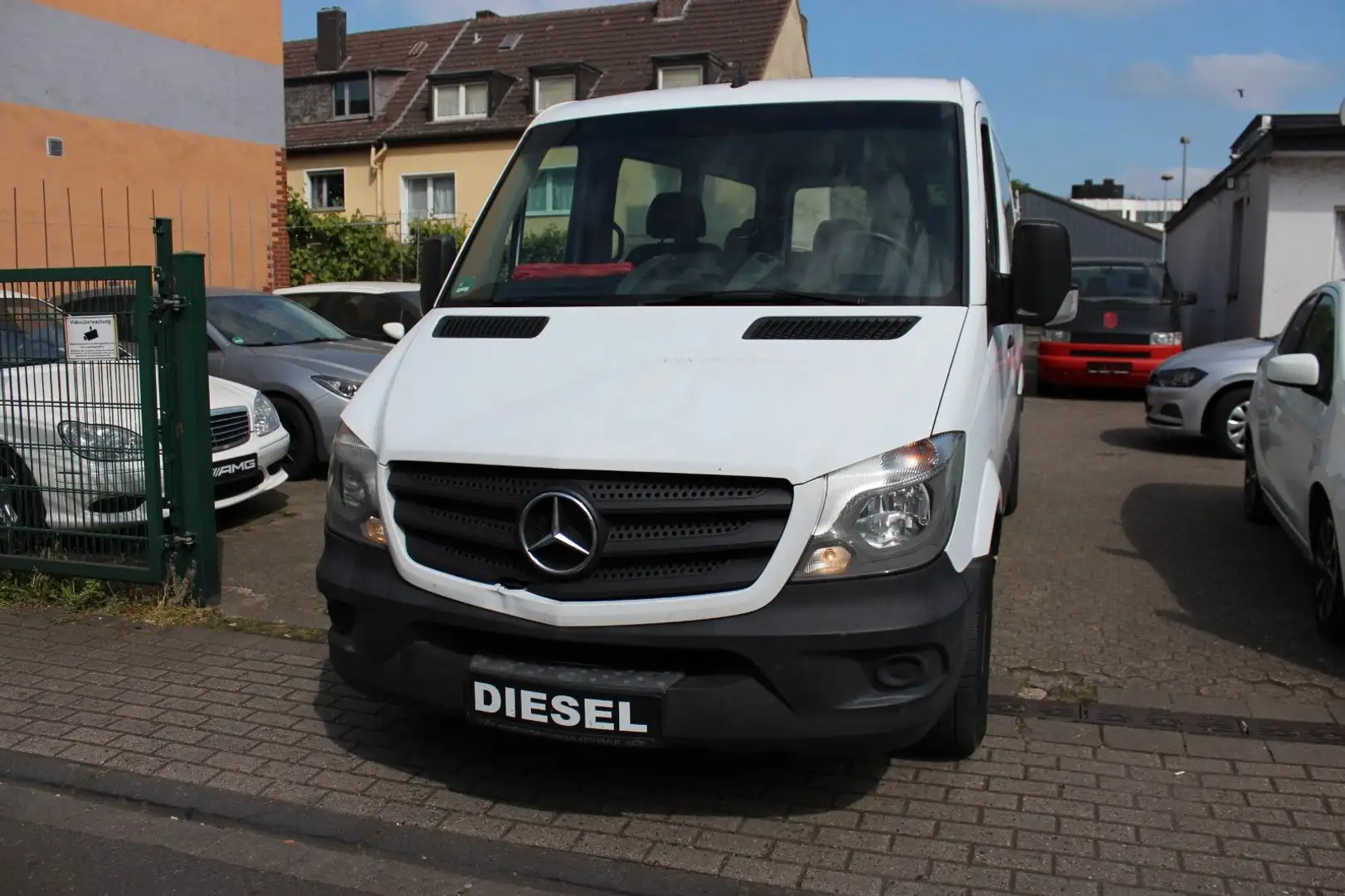 Mercedes-Benz Sprinter II  316 CDI/8 Sitzer/Ahk./Temp./Klima Weiß - 1