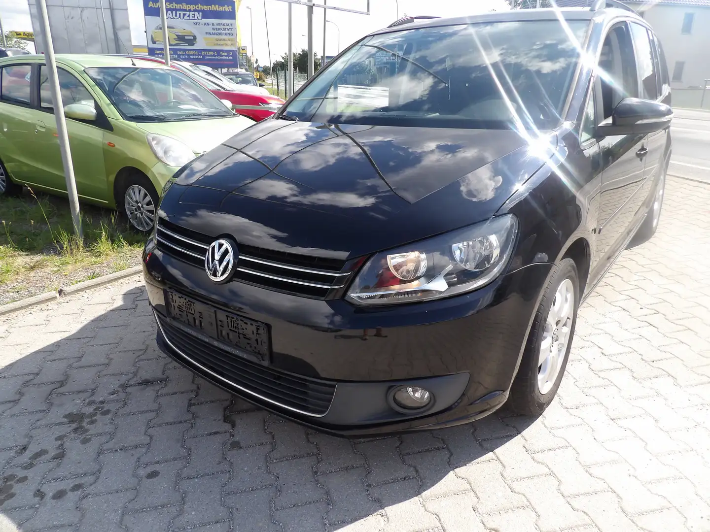 Volkswagen Touran Comfortline Klima Alurräder AHK HU AU Neu Nero - 1