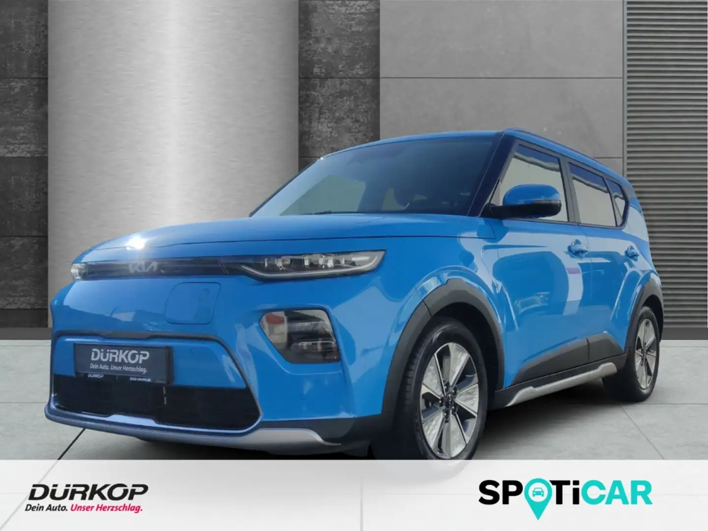 Kia Soul e- Inspiration,PDC,SHZ,USB,Induktionsladen,Wärmepu Blau - 1