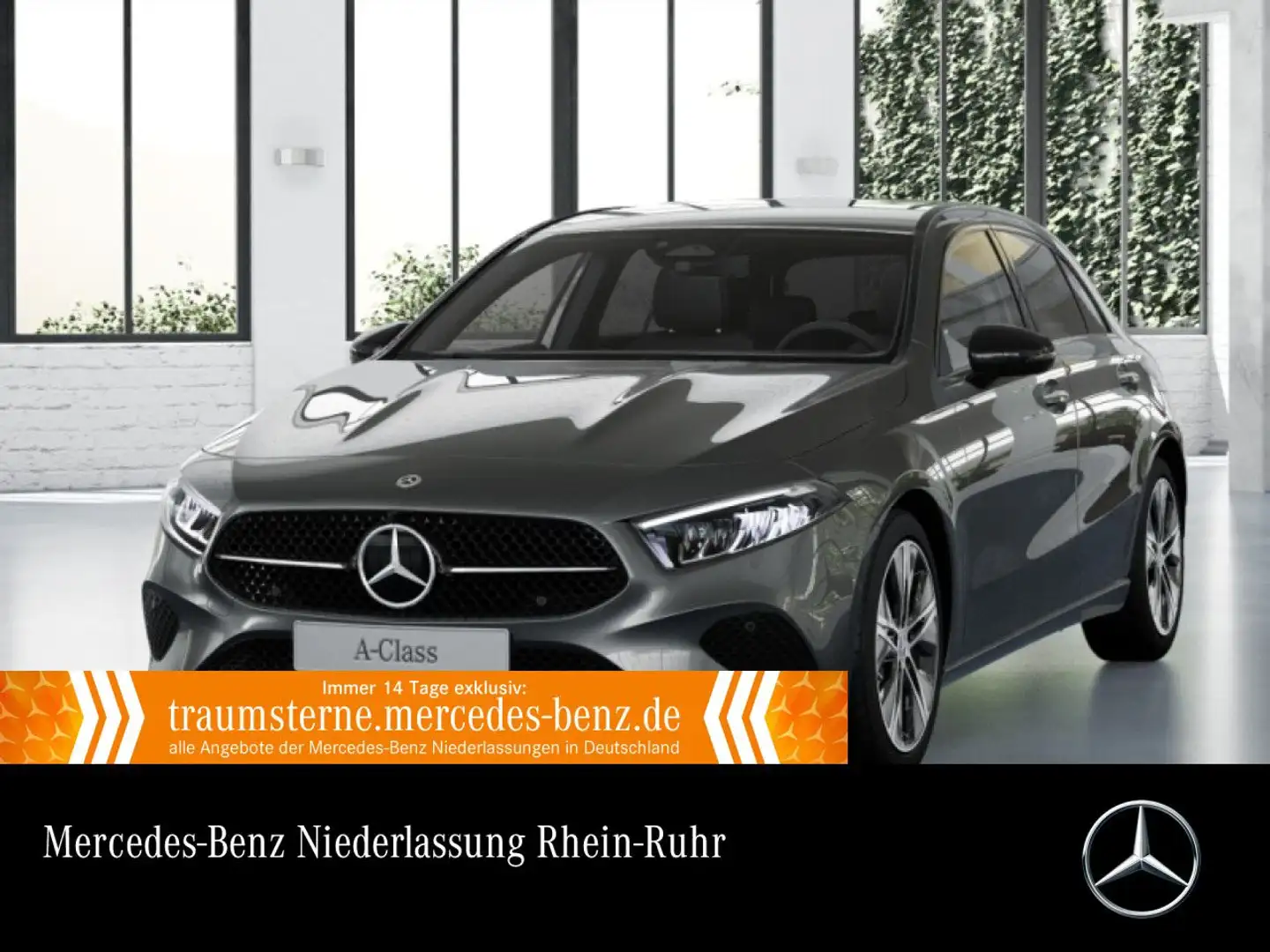 Mercedes-Benz A 180 PROGRESSIVE+NIGHT+LED+KAMERA+TOTW+KEYLESS+7G Grau - 1