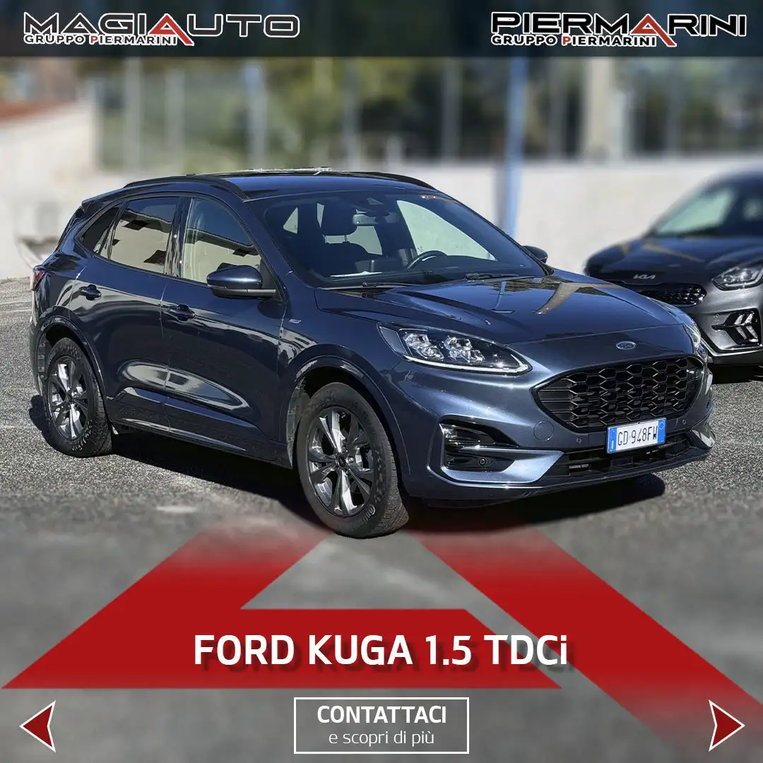 Ford Kuga 1.5 EcoBlue 120 CV 2WD ST-Line X Blu/Azzurro - 1