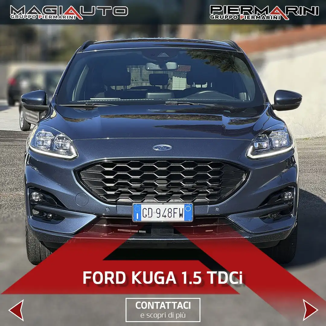 Ford Kuga 1.5 EcoBlue 120 CV 2WD ST-Line X Blu/Azzurro - 2