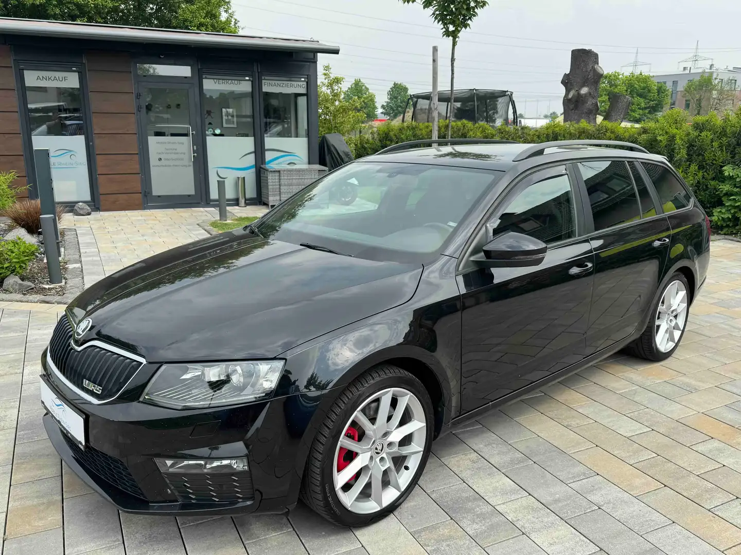 Skoda Octavia RS Combi 2.0 TSI *2Hand*PDC*DAB*AHK*SHZ* Schwarz - 1