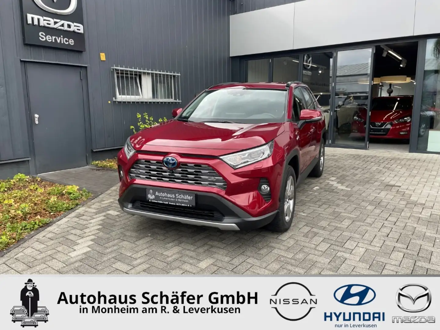 Toyota RAV 4 Lounge Hybrid Leder Memory Sitze Soundsystem JBL 3 Roşu - 1