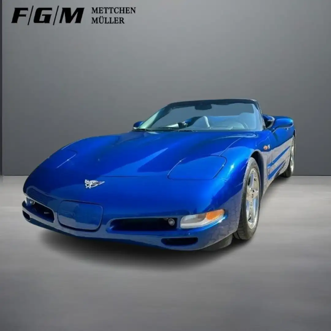 Corvette Corvette C5 Cabrio 50th Anniversary Bose/ TOP Синий - 1