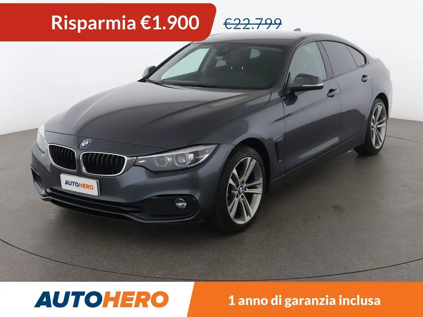 BMW 420 420d Gran Coupé  Sport xDrive Grigio - 1