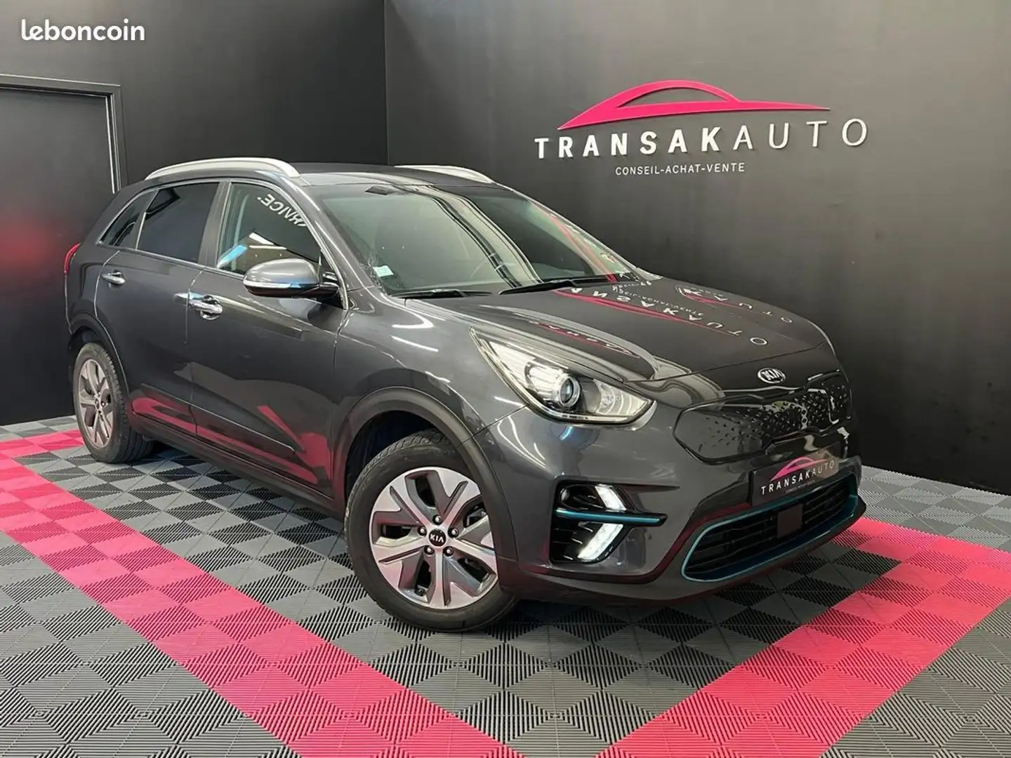 Kia Niro E-NIRO Electrique 204 ch e-Active Gris - 1