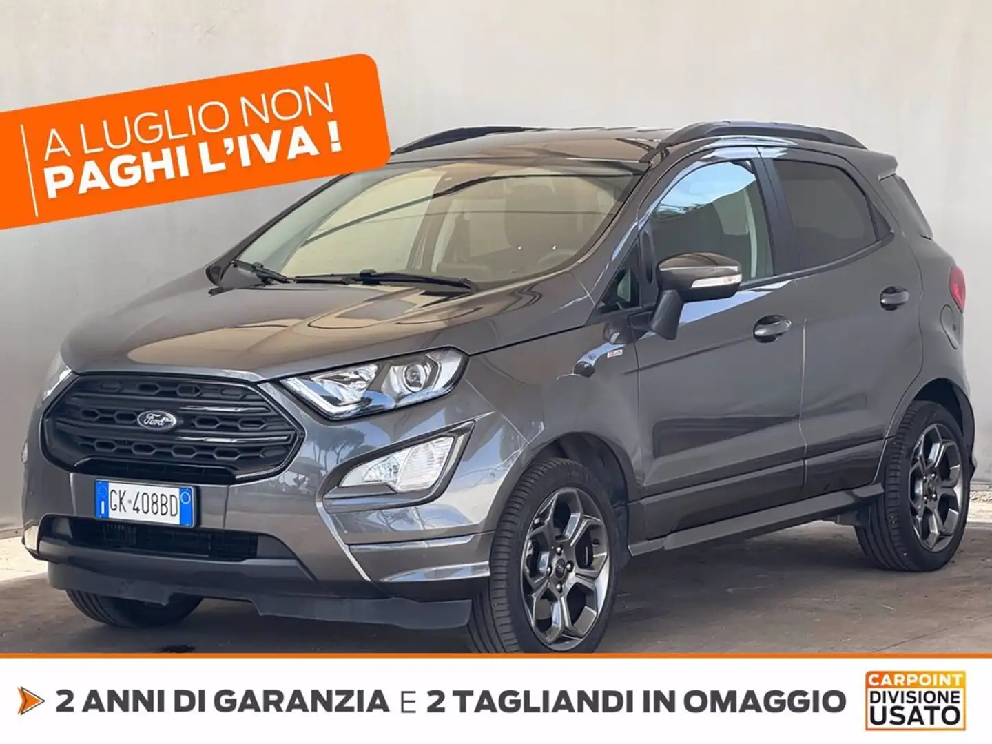 Ford EcoSport 1.0 ecoboost st-line s&s 125cv my20.25 Grigio - 1