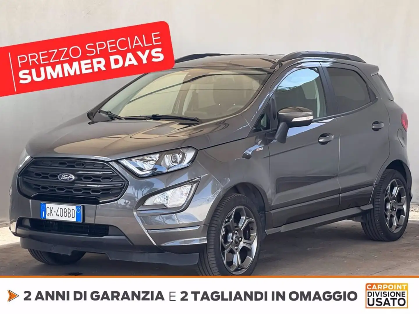 Ford EcoSport 1.0 ecoboost st-line s&s 125cv my20.25 Šedá - 1