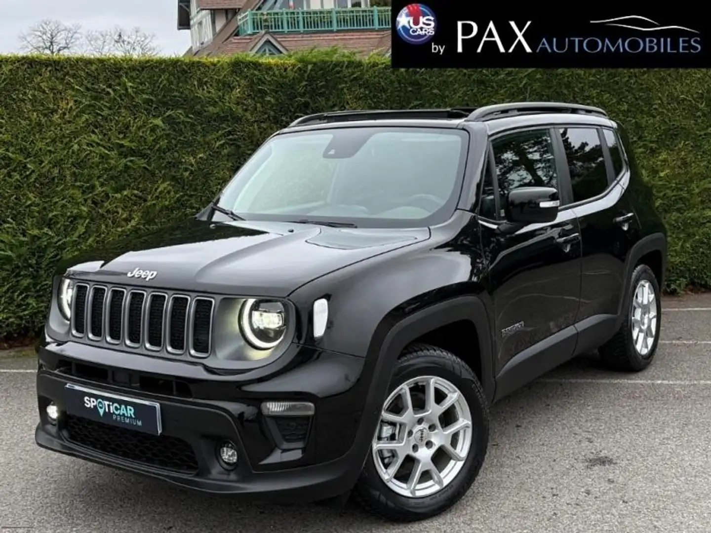Jeep Renegade 1.5 Turbo T4 130ch MHEV Limited BVR7 Noir - 1