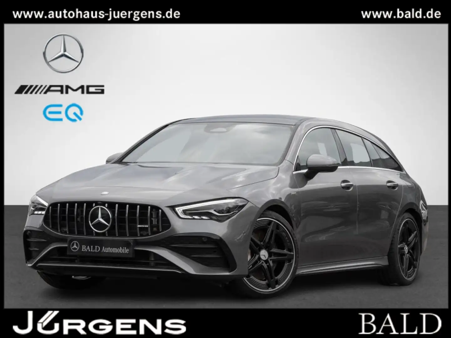Mercedes-Benz CLA 35 AMG 4M SB Perf-Sitze/Pano/AHK/Sitzklima Grau - 2