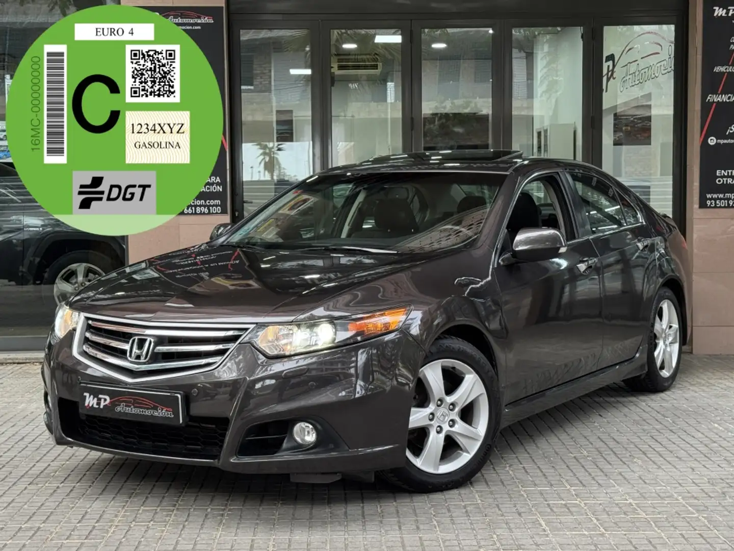 Honda Accord 2.0i-VTEC Executive Gris - 1