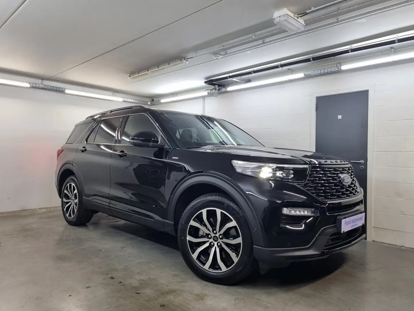 Ford Explorer ST-Line 3.0 PHEV  - Garantie tot 2028!! Zwart - 2