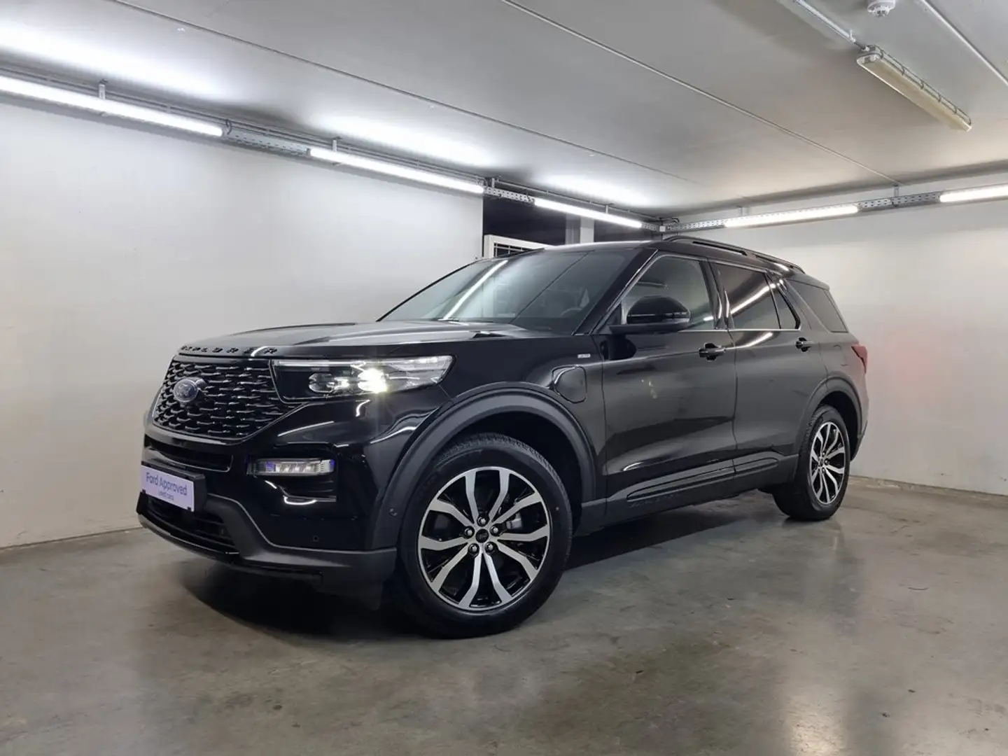 Ford Explorer ST-Line 3.0 PHEV  - Garantie tot 2028!! Zwart - 1