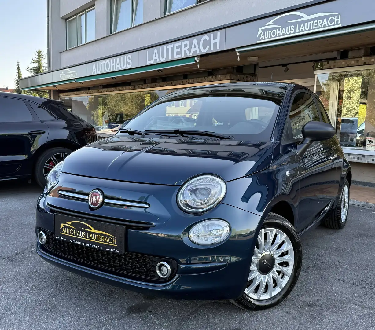 Fiat 500 500 *1.BESITZ *19.400KM *APP *PDC HI *15"LM Blau - 1