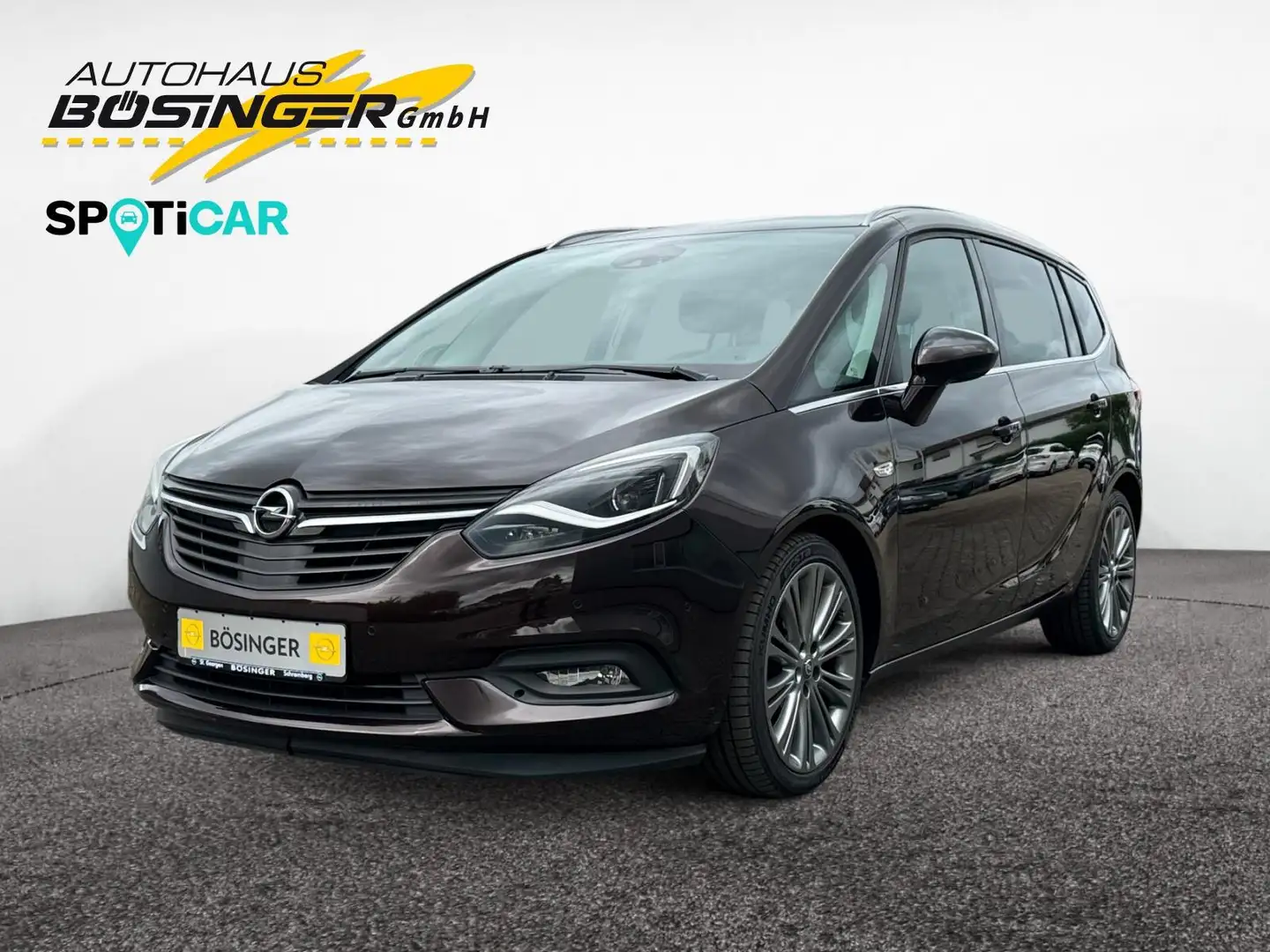 Opel Zafira Tourer Zafira 1.4 Turbo 7 Sitzer / AHK / ACC / Kamera Marrone - 2