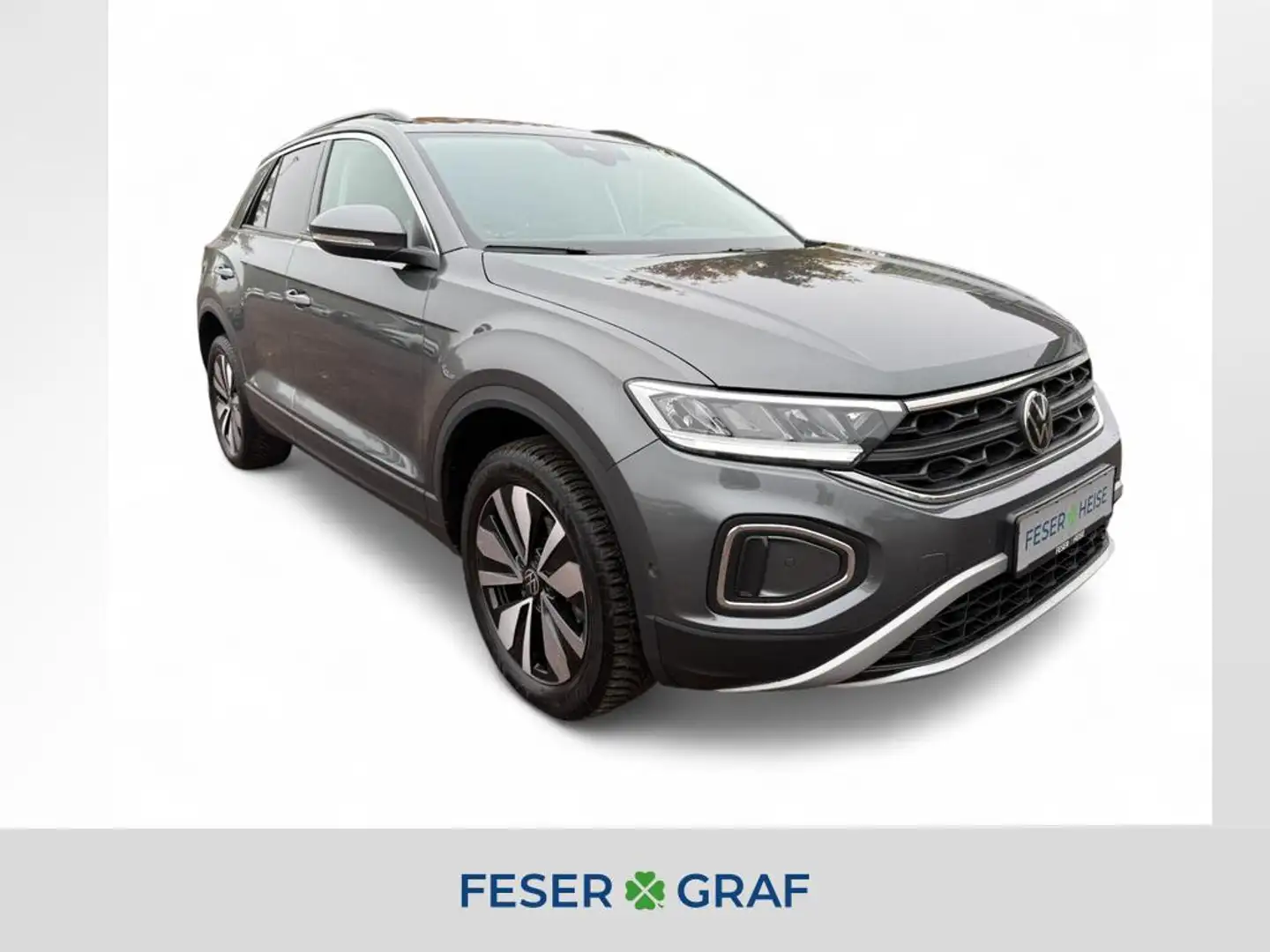 Volkswagen T-Roc 1.5 TSI Move DSG/LED/Rear View/Sitzhzg./Navi Grau - 1