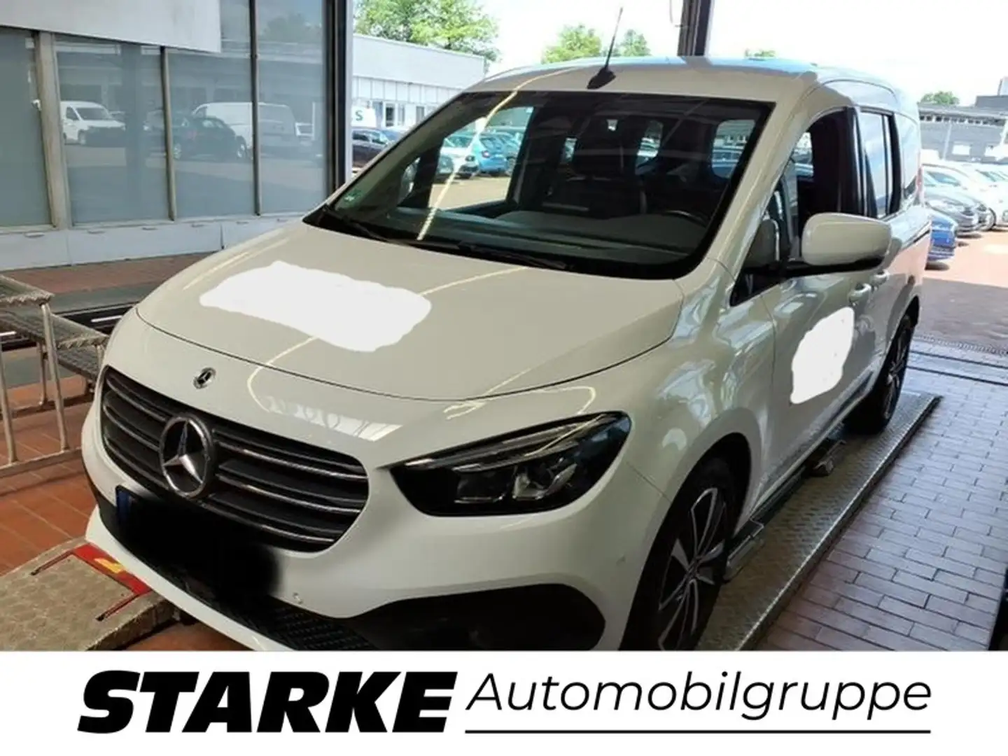 Mercedes-Benz T-Class T 180 d standard Edition Blanc - 1