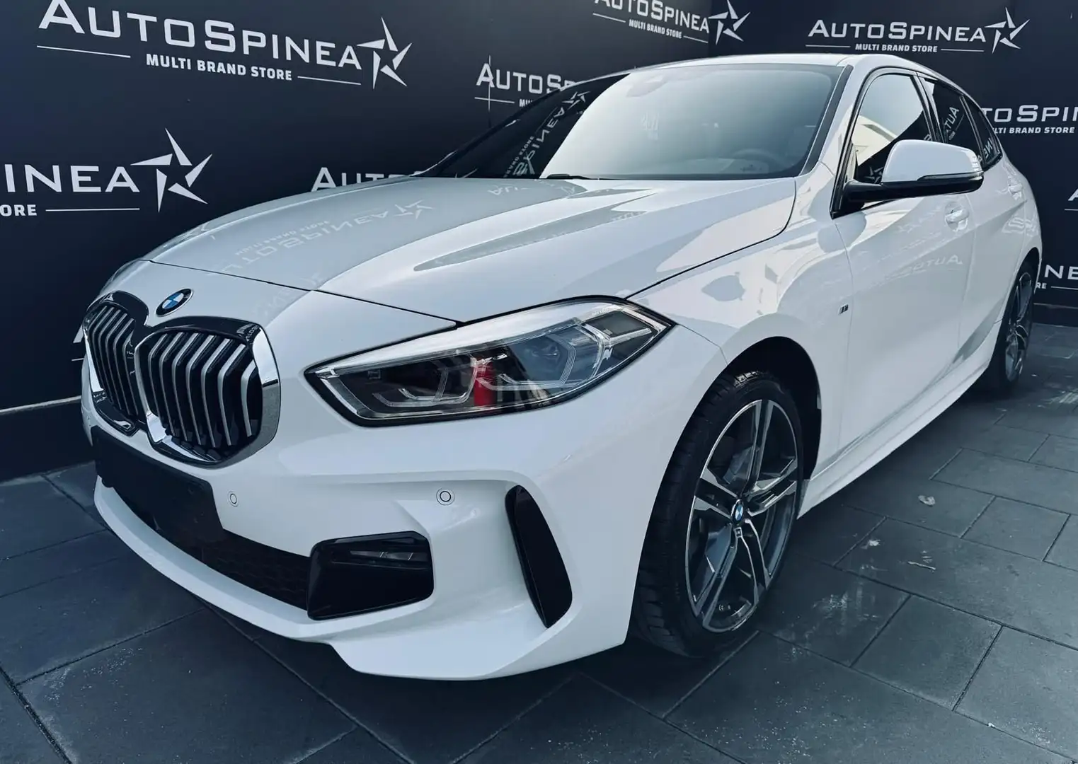 BMW 118 118d 5p. M Sport auto #Alpinweiss Bianco - 1