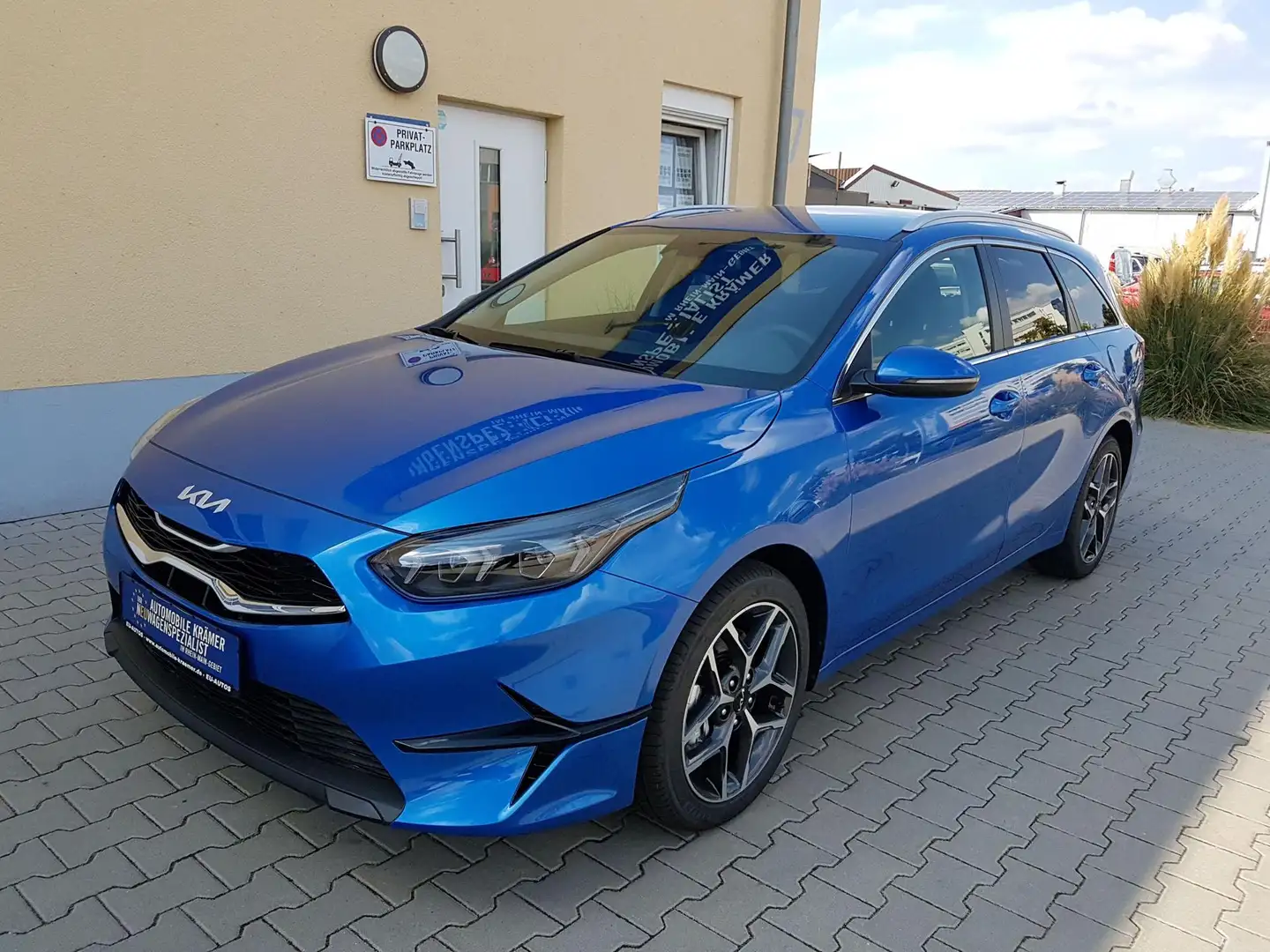 Kia Ceed SW / cee'd SW Sportswagon Spin Navi. Klima Einparkhilfe Tempo... Bleu - 1