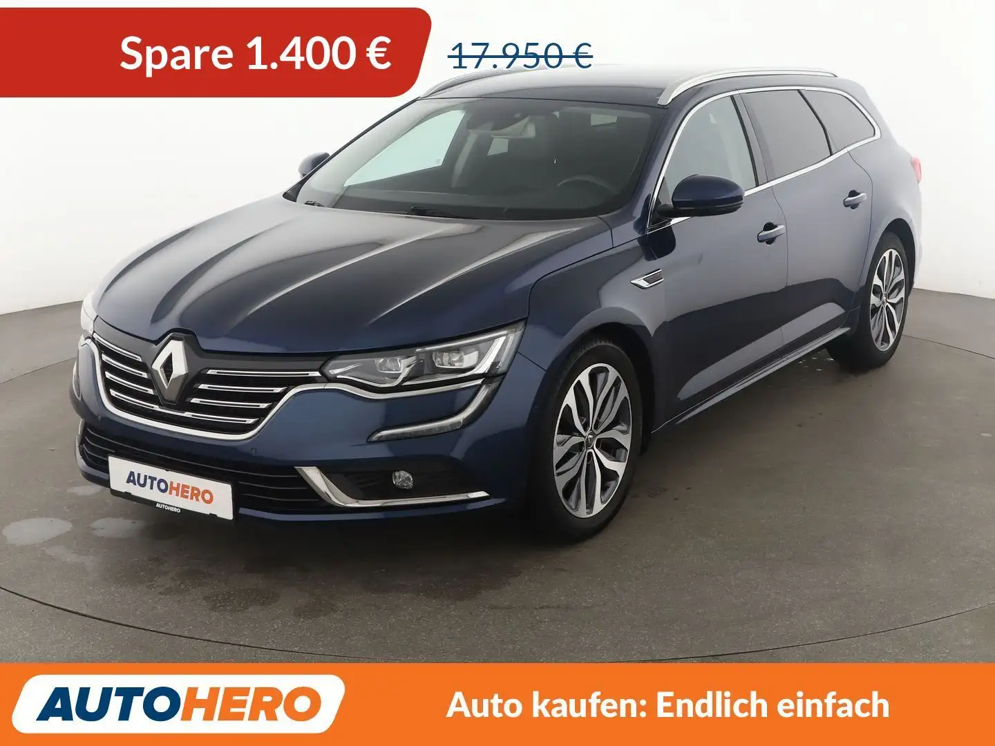 Renault Talisman 1.6 TCe Limited Aut.*NAVI*LED*PDC*SHZ*TEMPO*CAM* Blau - 1