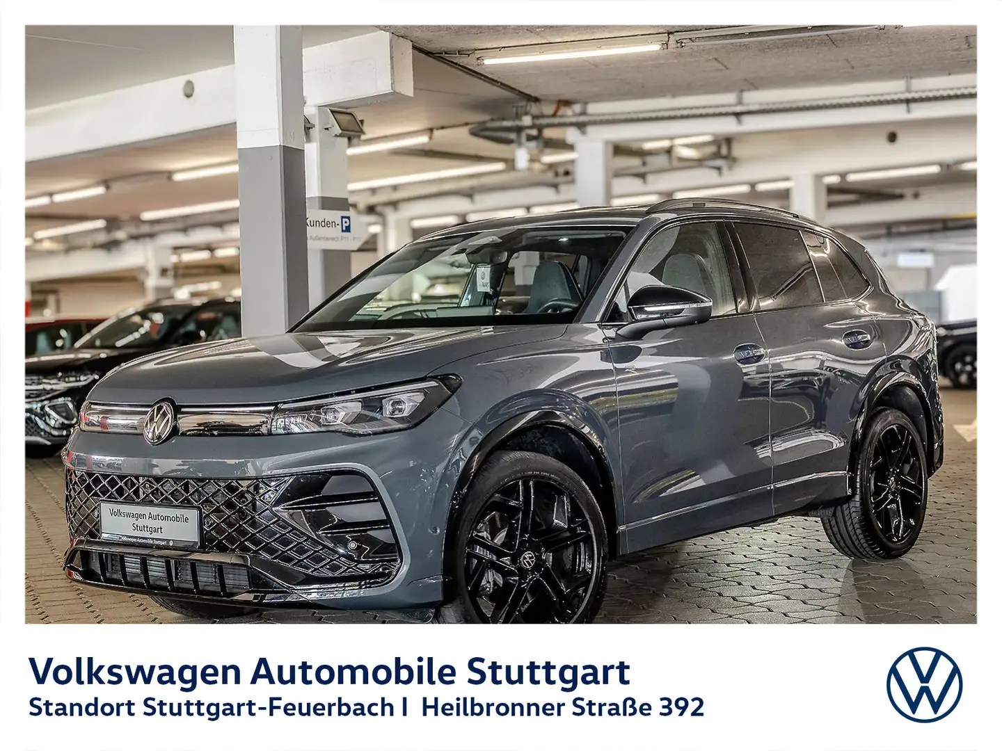 Volkswagen Tiguan R-Line 2.0 TDI DSG Navi Kamera AHK Grau - 2