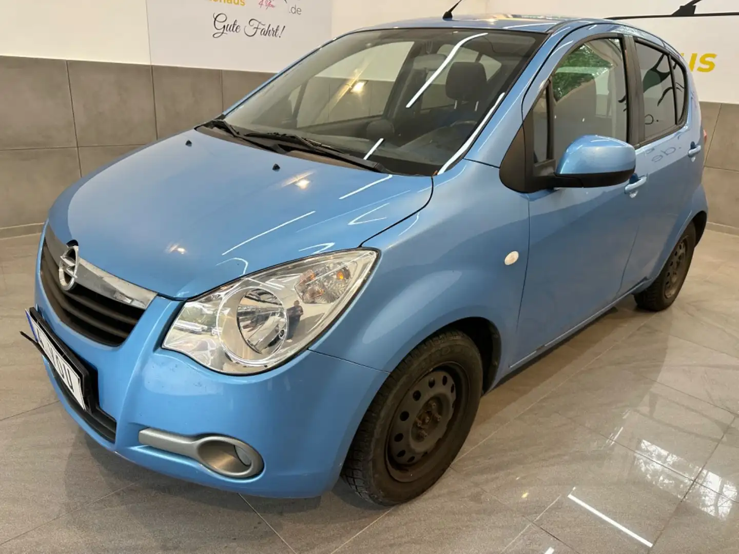 Opel Agila B Edition *KLIMA*1.HAND* Blauw - 1