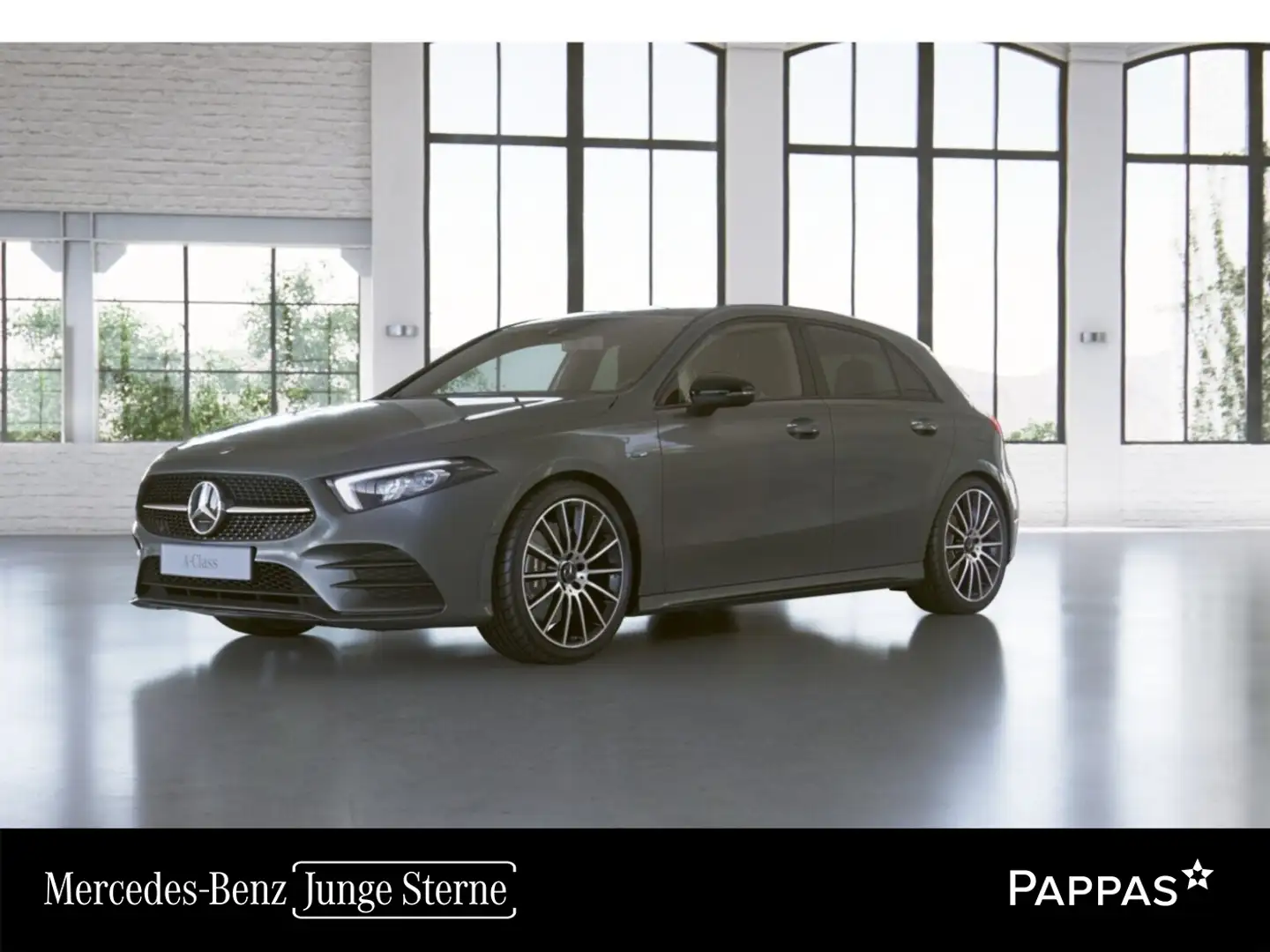 Mercedes-Benz A 250 e Kompaktlimousine Wide LED Cam Navi AUT Grau - 1