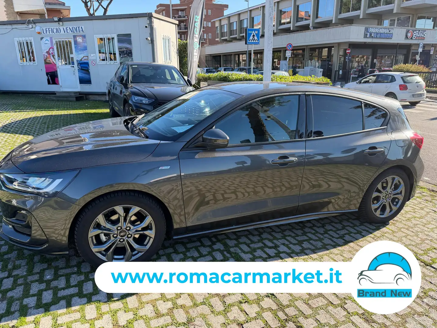 Ford Focus Focus 1.5 ecoblue ST-Line 115cv auto COPILOT KM CERTIF Gris - 2