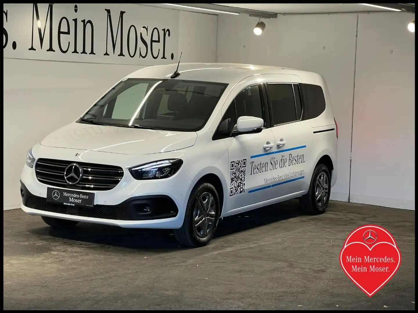 Mercedes-Benz T-Class T 180 STYLE Lang Anhängekupplung Weiß - 1