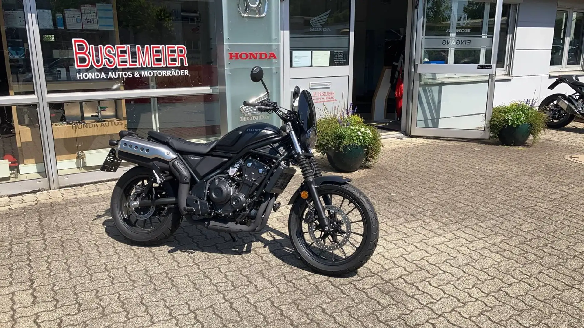 Honda CL 500 - Tasche Negro - 2