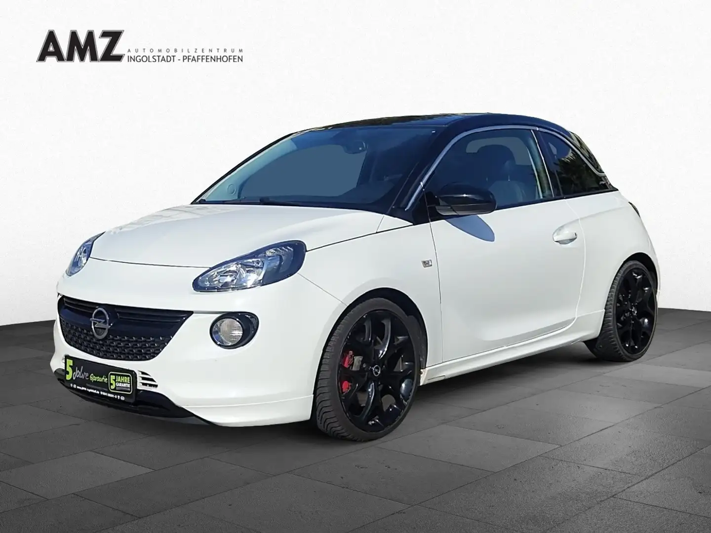 Opel Adam S 1.4l Turbo Winterp. Klimaauto. PDC Wit - 2