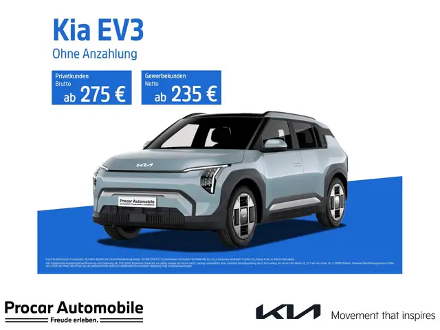 Kia EV3 58,3 kWh Air *Gewerbe Angebot*| Cruise Control