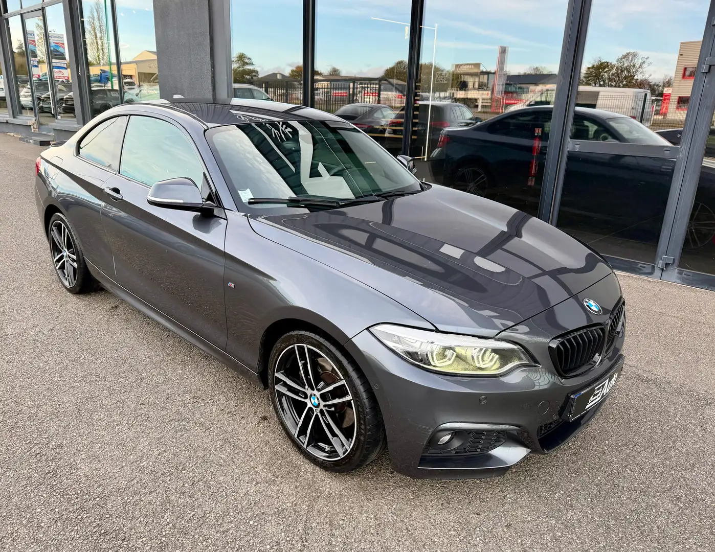 BMW 220 Coupe 220d xDrive 190 ch BVA8 M Sport Grijs - 2