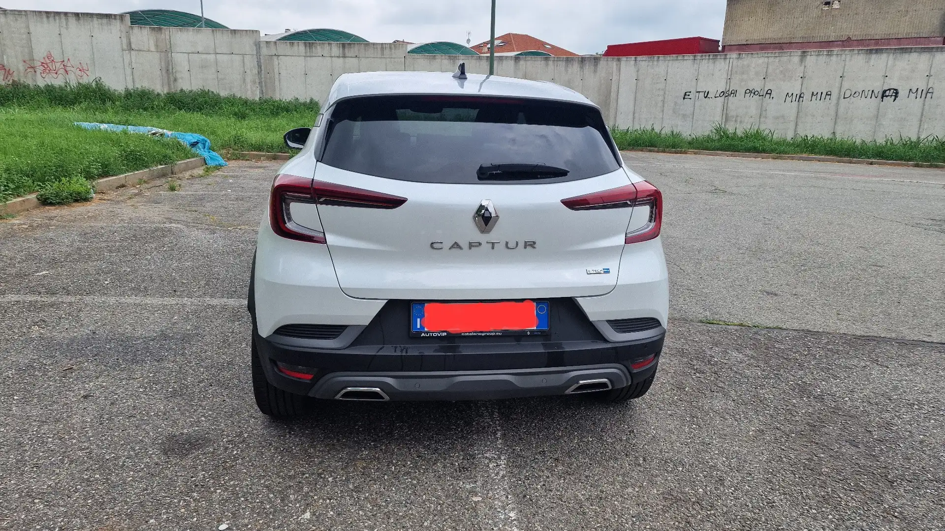 Renault Captur 1.6 E-Tech hybrid RS Line 145cv auto Bianco - 2